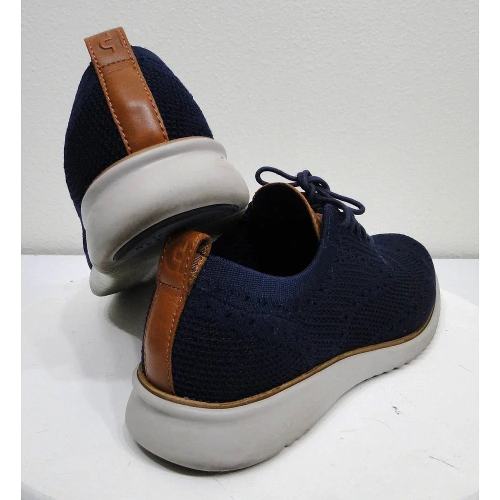 Cole Haan 2.ZeroGrand Stitchlite Wingtip Oxford Marine Blue‎ Mens 10 D C27569 Cole Haan 2.ZERØGRAND Wingtip Oxford in Marine Blue  main image 4
